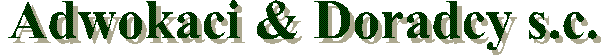 Adwokaci & Doradcy s.c.